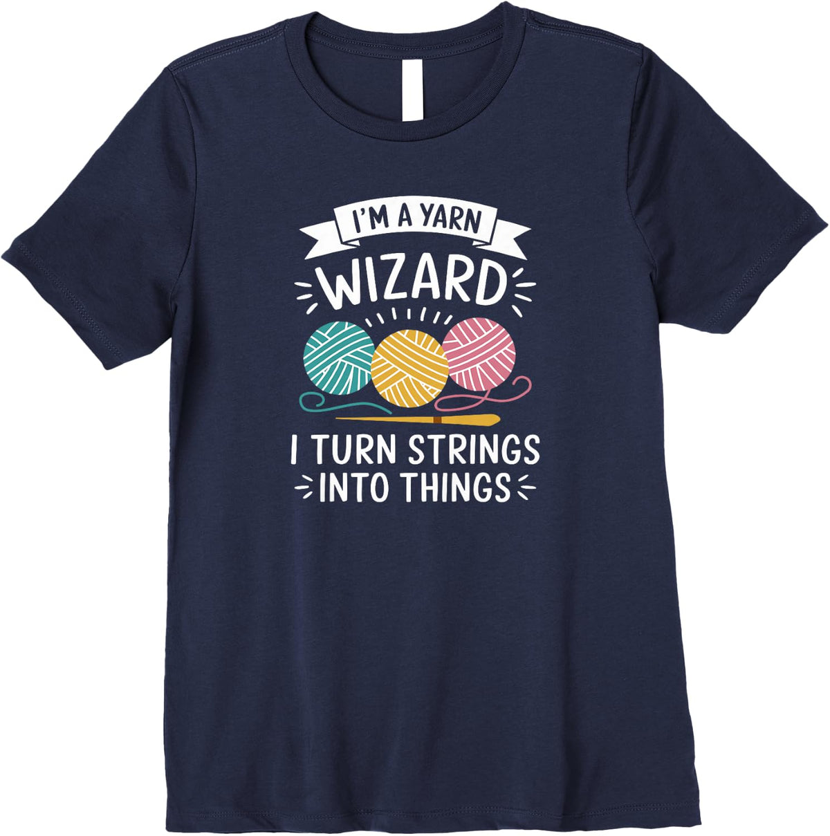 Womens Knitting Magic Quote for Yarn Crafters Premium Yarn Supply | Top Rated | High CTR Title