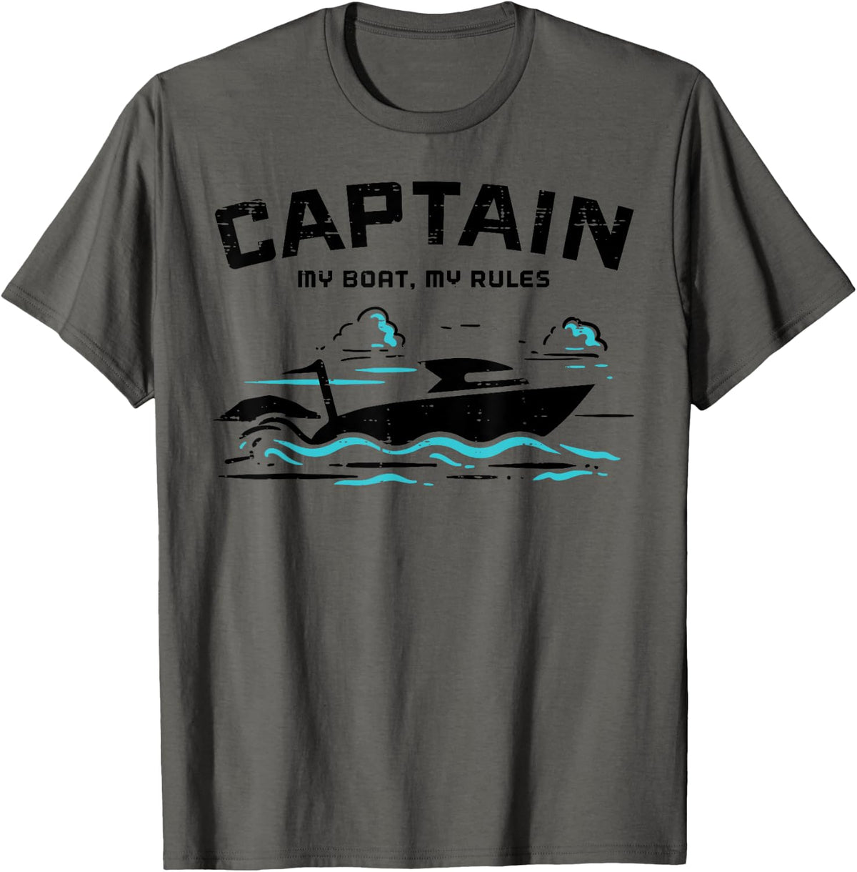 Captain My Boat Rules Pontoon Owner Boater Men Women Kids Apparel Trending US US Top Pick