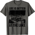Funny Pontoon Boat Art For Men Women Pontoon Boat Captain Apparel High Search Demand Everyday Wear
