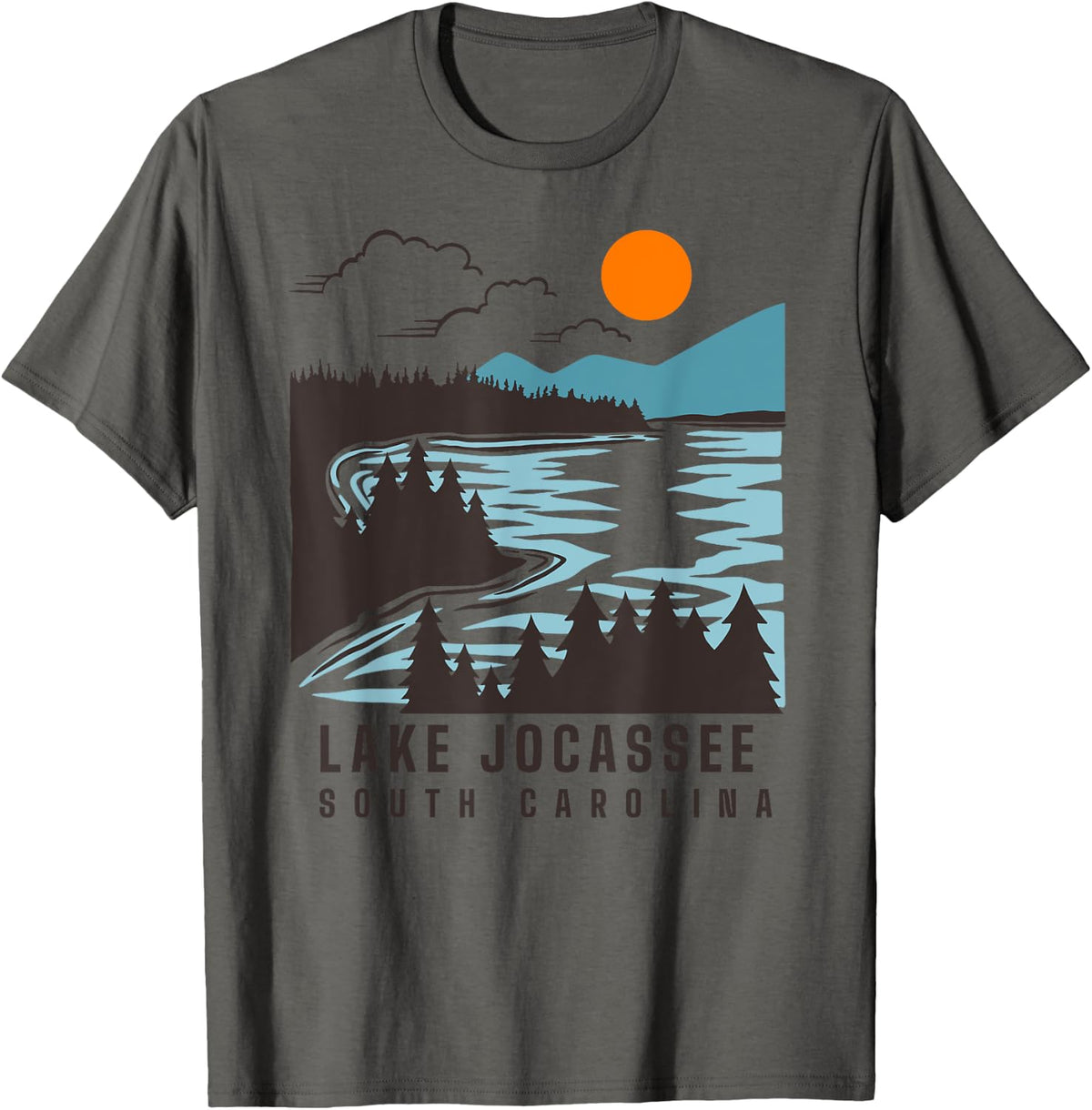 Lake Jocassee North Carolina Summer Lake Life Boating Apparel High Search Demand Fan Favorite