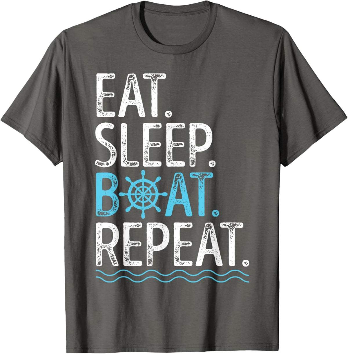 Eat Sleep Boat Repeat T shirt Boating Sailing Lake Fishing T Shirt High Search Demand Fan Favorite