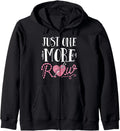 Just One More Row Knitting T Shirt Yarn Knitter Crochet Zip Hoodie Hoodie | Top Rated | Perfect for Crafters