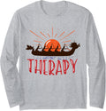 Dragon Boat Is My Therapy I Dragonboat Long Sleeve Long Sleeve T Shirt Streetwear Style Best Seller Look