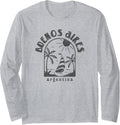 Buenos Aires Argentina Sailboat Stamp Long Sleeve Long Sleeve T Shirt Streetwear Style US Top Pick