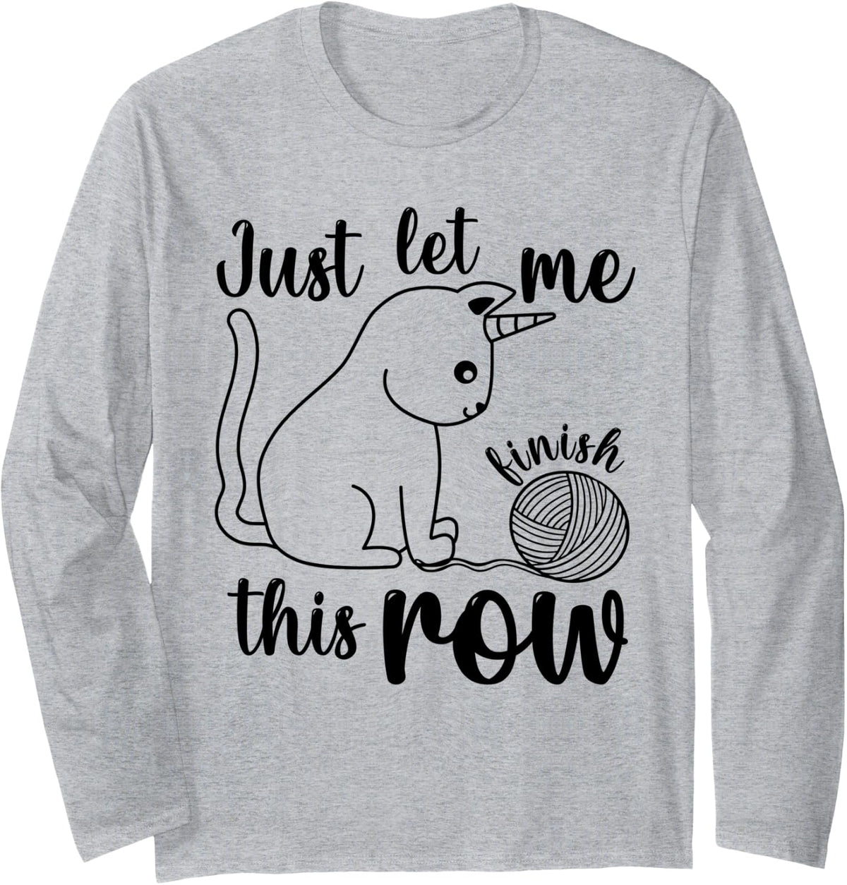 Knitting Crochet Crocheting Cute Unicorn Yarn Mom Women Girl Long Sleeve Yarn Supply | High Search Volume | Perfect f...