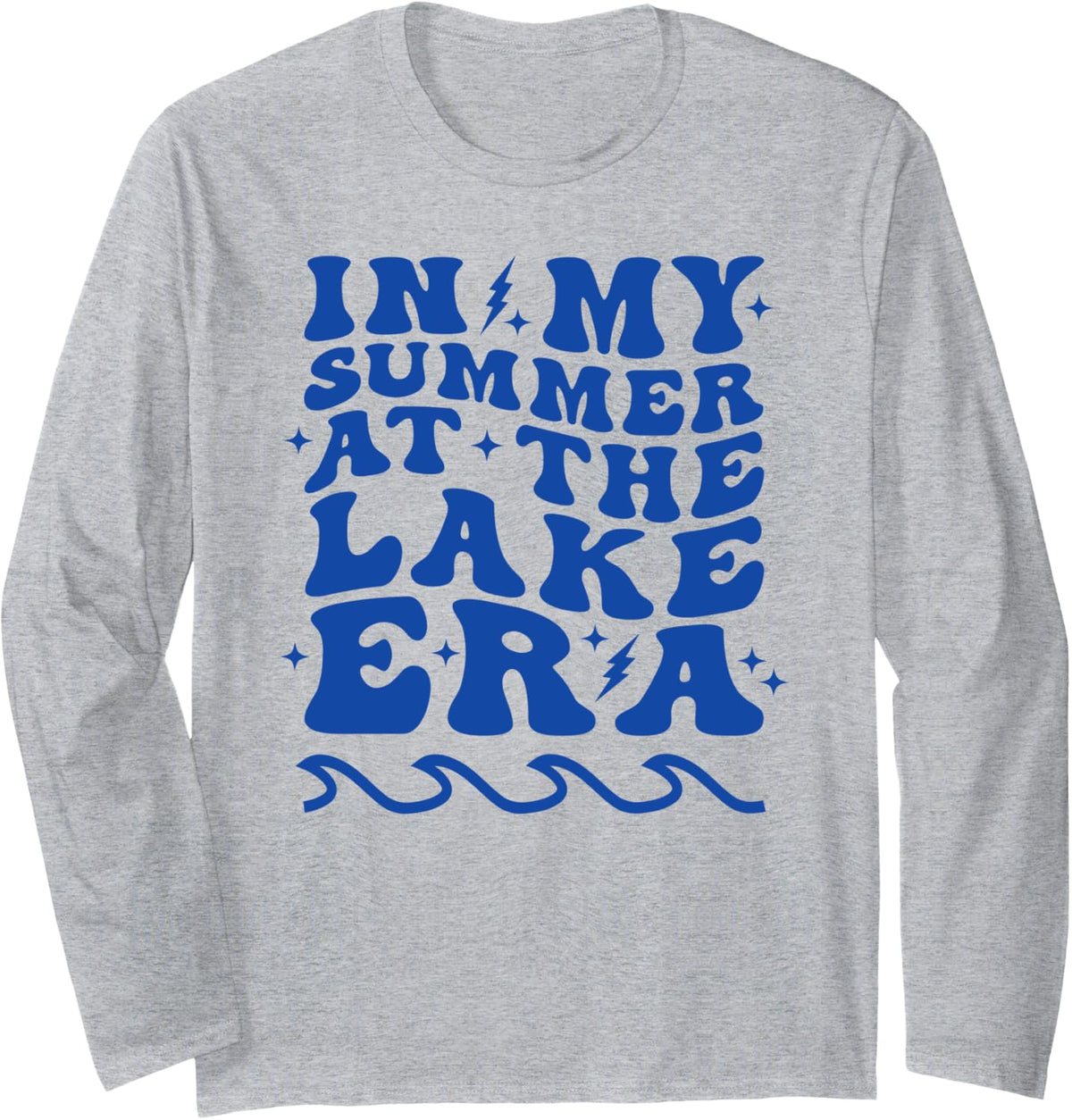 Summer And Lake Retro Groovy Boating and Vacation Long Sleeve Long Sleeve T Shirt Trending US US Top Pick