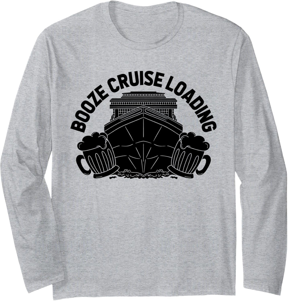 Liner Beer Trip Ocean Cruising Ship Captain Boat Cruise Long Sleeve Long Sleeve T Shirt Premium Print Hot Right Now