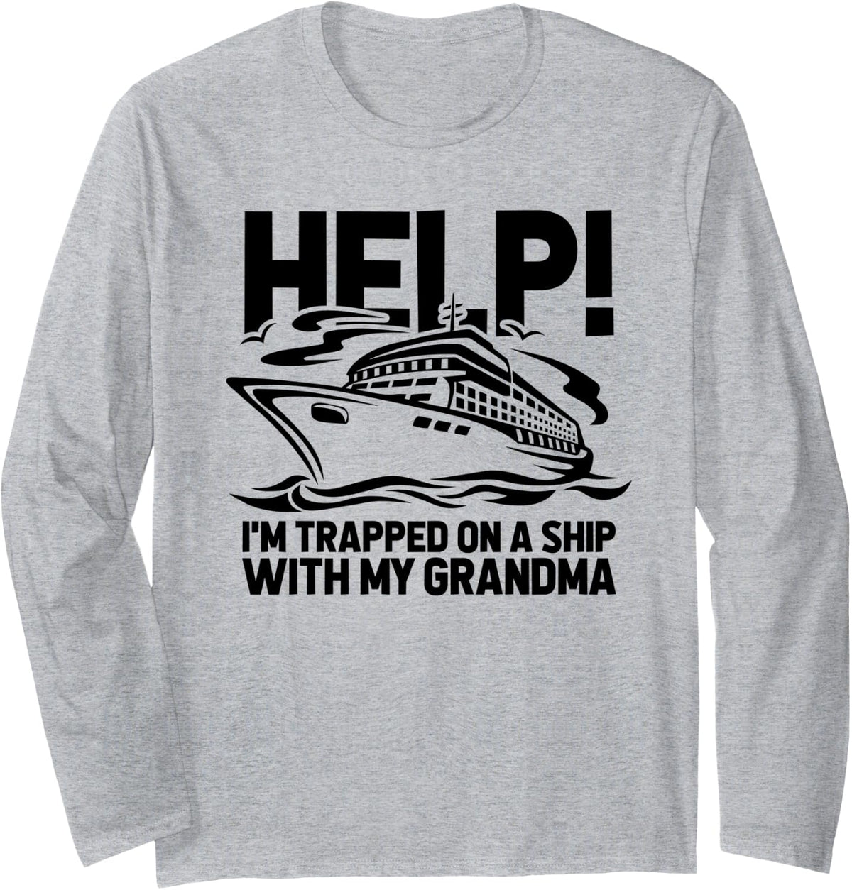 Funny Liner Captain Ocean Ship Cruising Trip Boat Cruise Long Sleeve Long Sleeve T Shirt Viral TikTok Find US Top Pick
