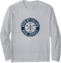 Avon by the Sea New Jersey NJ Vintage Boat Anchor Oars Long Sleeve Long Sleeve T Shirt High Search Demand Hot Right Now