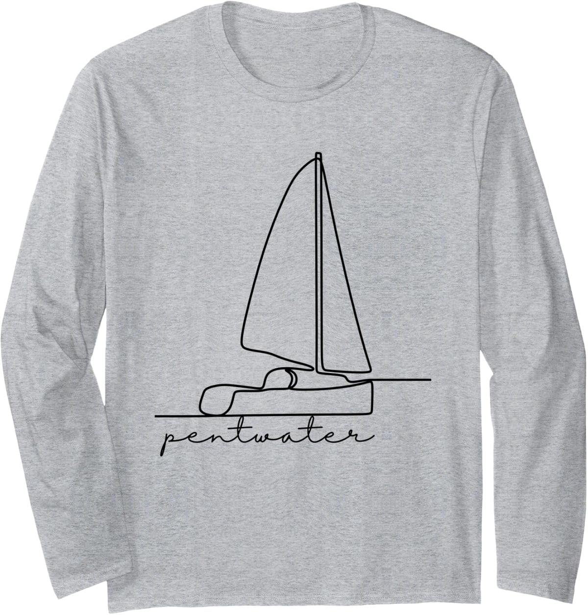 Pentwater Michigan Michigander State MI Travel Boating Boat Long Sleeve Long Sleeve T Shirt Viral TikTok Find Fan Favori