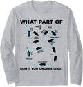 What Part Of Sailing Don t You Understand Captain Sailboat Long Sleeve Long Sleeve T Shirt High Search Demand US Top Pic