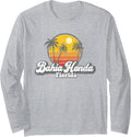 Bahia Beach Florida Retro Diving Snorkeling Boating Long Sleeve Long Sleeve T Shirt Trending US Fan Favorite