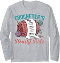 Crocheters hourly rate yarn crochet Long Sleeve Yarn Supply | Viral US Pick | Best Seller Choice