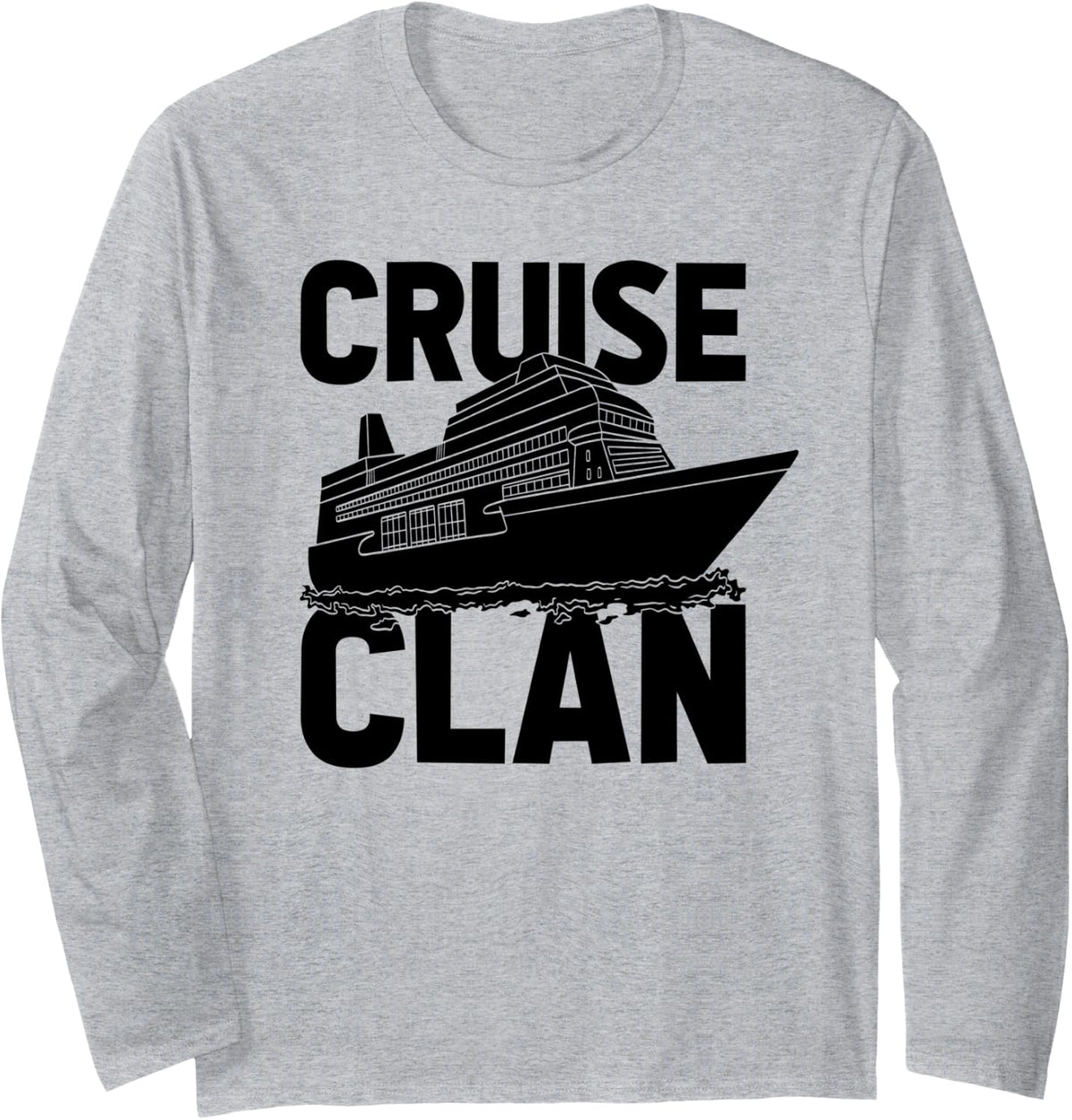 Boat Cruise Ship Cruising Captain Ocean Trip Liner Long Sleeve Long Sleeve T Shirt Comfort Fit Gift Ready