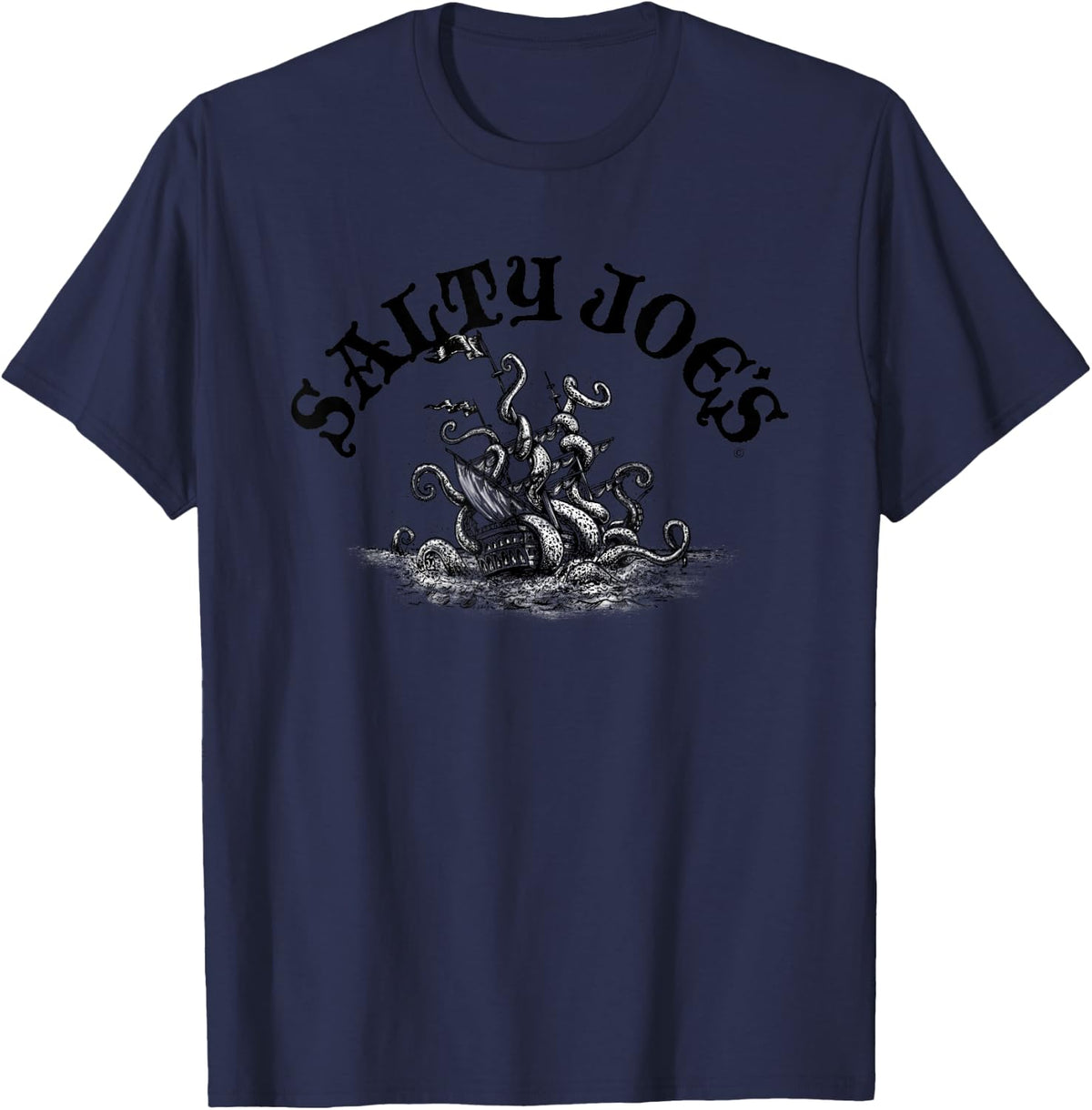 Salty Joe s Octopus Attack Logo Surf Shop Graphic Apparel High Search Demand Gift Ready