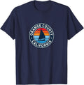 Orange County California CA Vintage Sailboat Retro 70s Apparel Streetwear Style Gift Ready