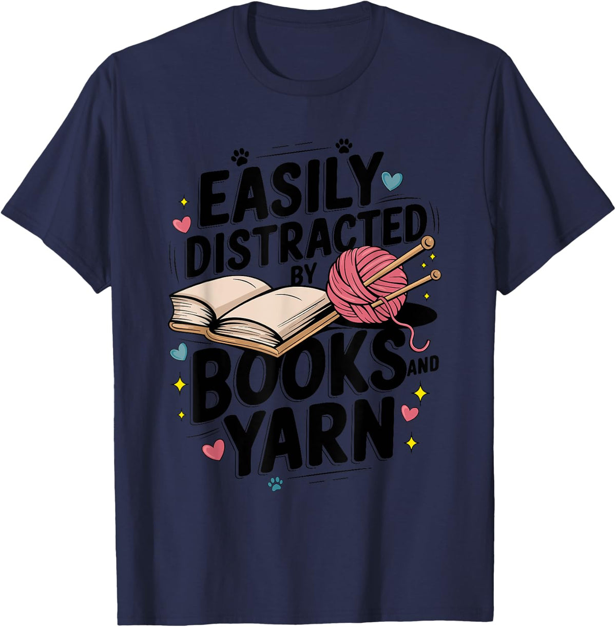 Easily Distracted by Yarn and Books Yarn Supply | Viral US Pick | Perfect for Crafters