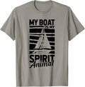 My Spirit Animal Sailing Sailboat Captain Sailor Boating Apparel Trending US US Top Pick
