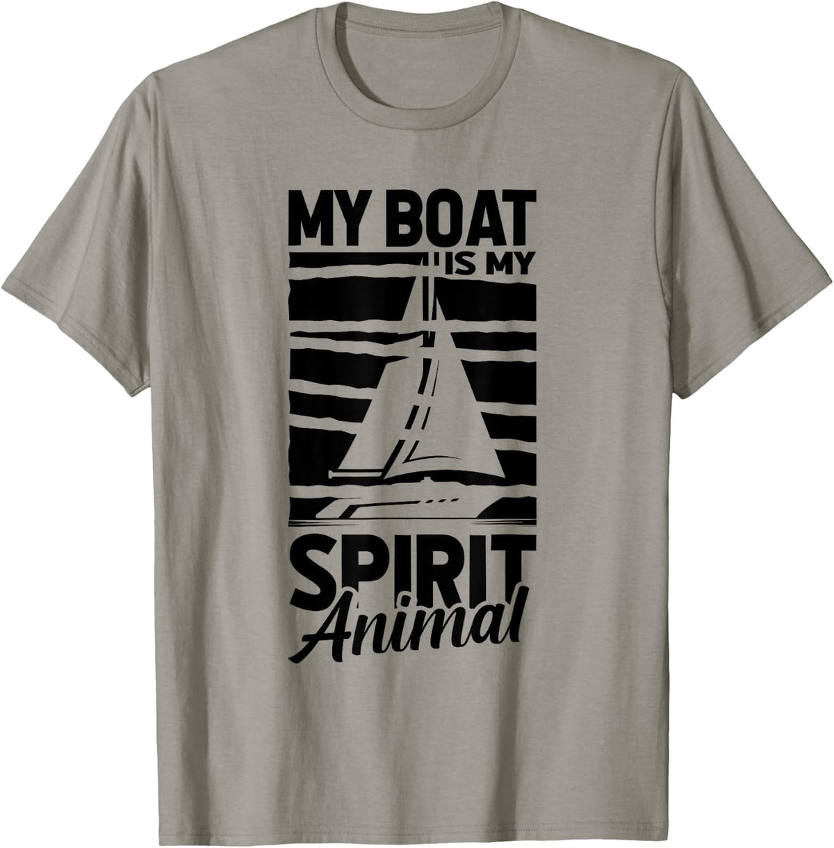 My Spirit Animal Sailing Sailboat Captain Sailor Boating Apparel Trending US US Top Pick
