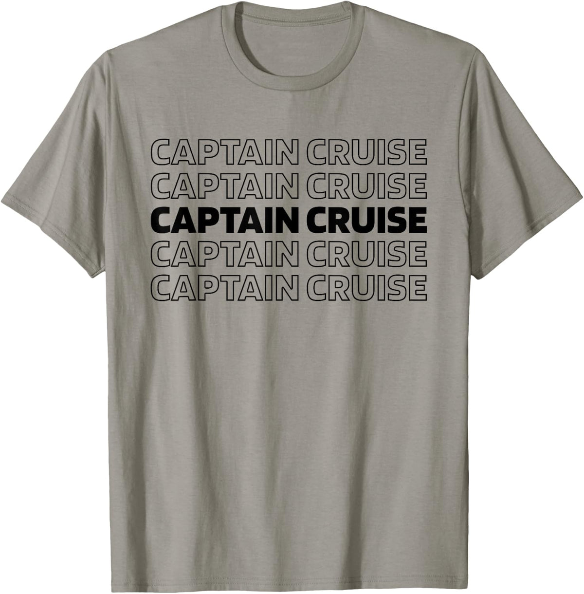 Liner Trip Ocean Ship Captain Cruising Boat Cruise Apparel Trending US Everyday Wear