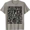 Funny Boat Captain Shirts For Men Women Boating Boat Captain T Shirt Streetwear Style Gift Ready