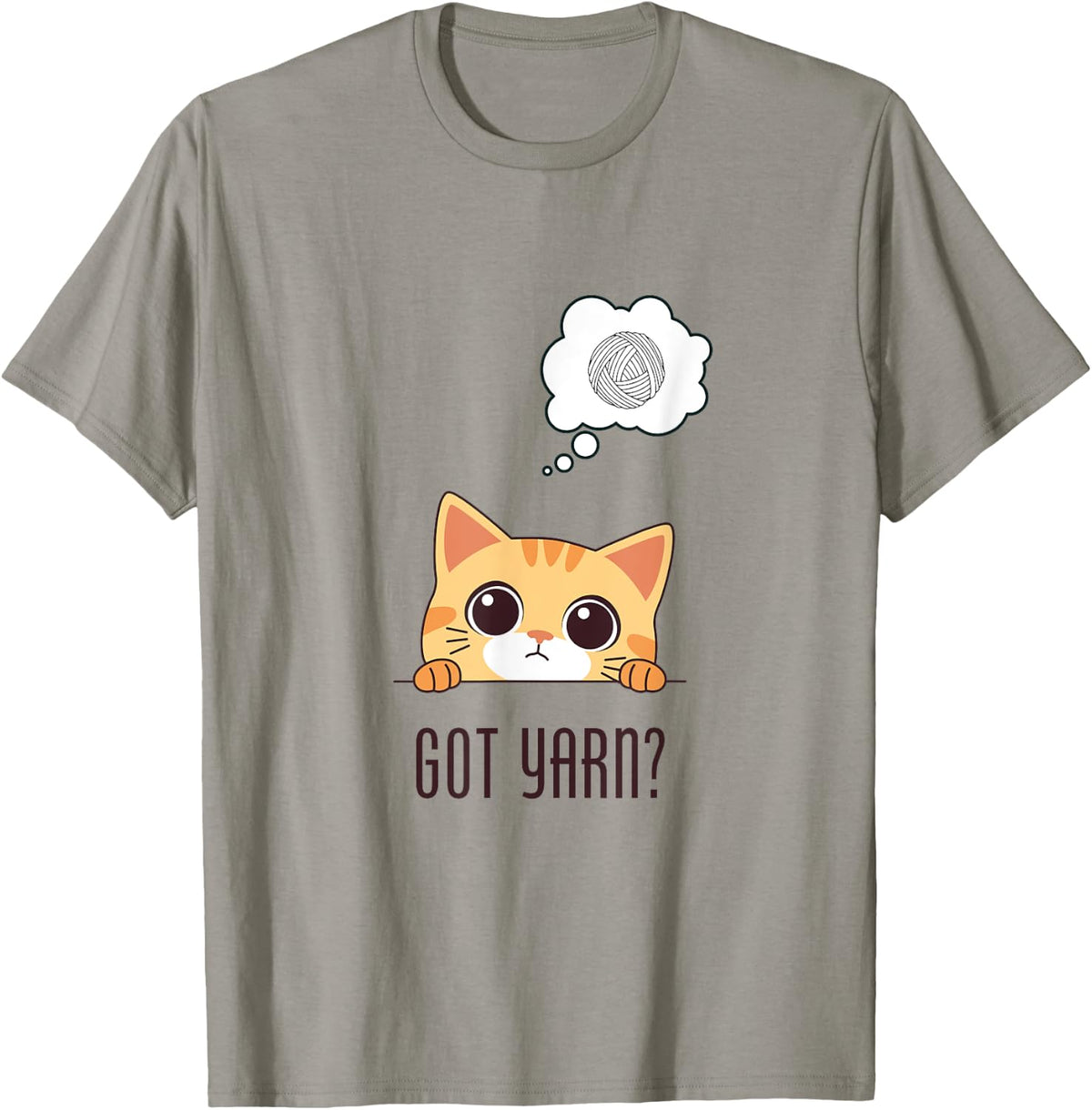 Got Yarn Cute Tabby Cat For Knitters & Crocheters T-Shirt for Men Women T-Shirt | Trending 2025 | Perfect for Crafters