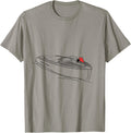 MSJ World Co Vintage Chris Craft T Shirt Unisex Adults Kids Grey Small Short Sleeve Classic Fit Pull On Round Neck Vinta