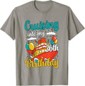 Cruising Into My 36th Birthday Cruise Vacation Boat Trip Apparel Comfort Fit Everyday Wear
