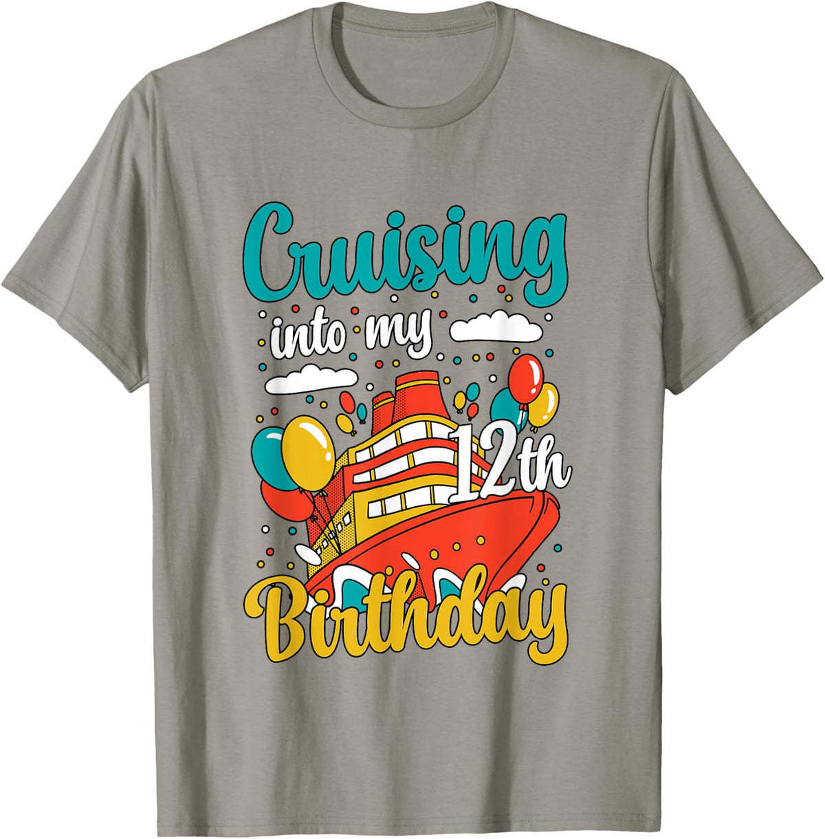 Cruising Into My 12th Birthday Cruise Vacation Boat Trip Apparel Viral TikTok Find US Top Pick