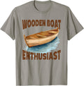 Wooden Vessels Enthusiast Craftsmanship Wooden Boat Apparel Trending US Hot Right Now