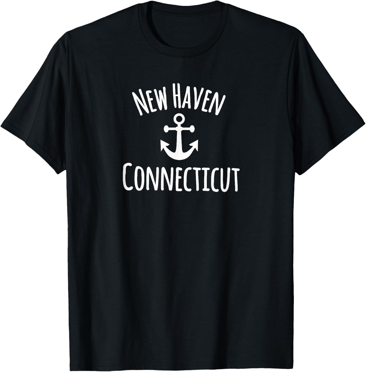New Haven Nautical Coastal Boating Sailing Boat Anchor Apparel Trending US Everyday Wear