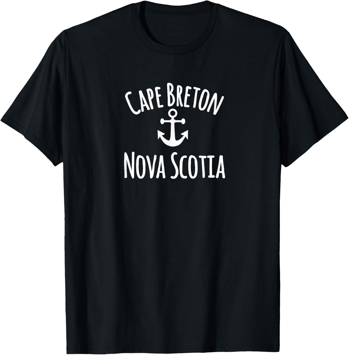 Cape Breton Nova Scotica Rustic Anchor Sailing Boating Apparel Comfort Fit US Top Pick