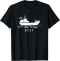 Boating Shirts Rest Boat Graphic T Shirt Comfort Fit Fan Favorite