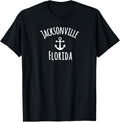 Jacksonville Florida Coastal Nautical Boating Sailing Anchor Apparel Streetwear Style Hot Right Now