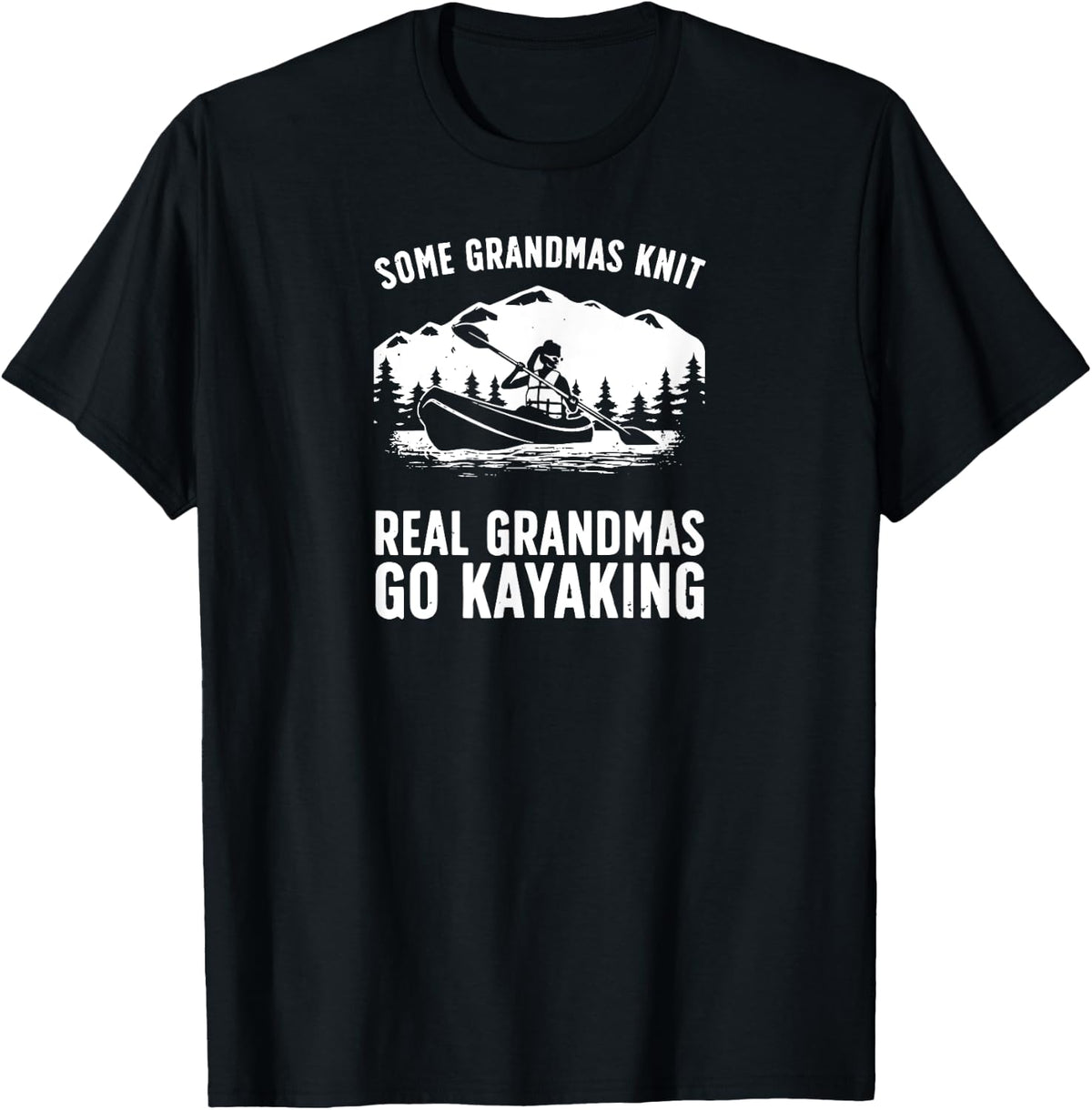 Awesome Kayaking For Grandma Mom Kayaker Boating Kayak Apparel Viral TikTok Find Everyday Wear