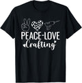Peace Love Crafting Crochet Women Crocheter Crocheting Yarn Yarn Supply | Top Rated | High CTR Title