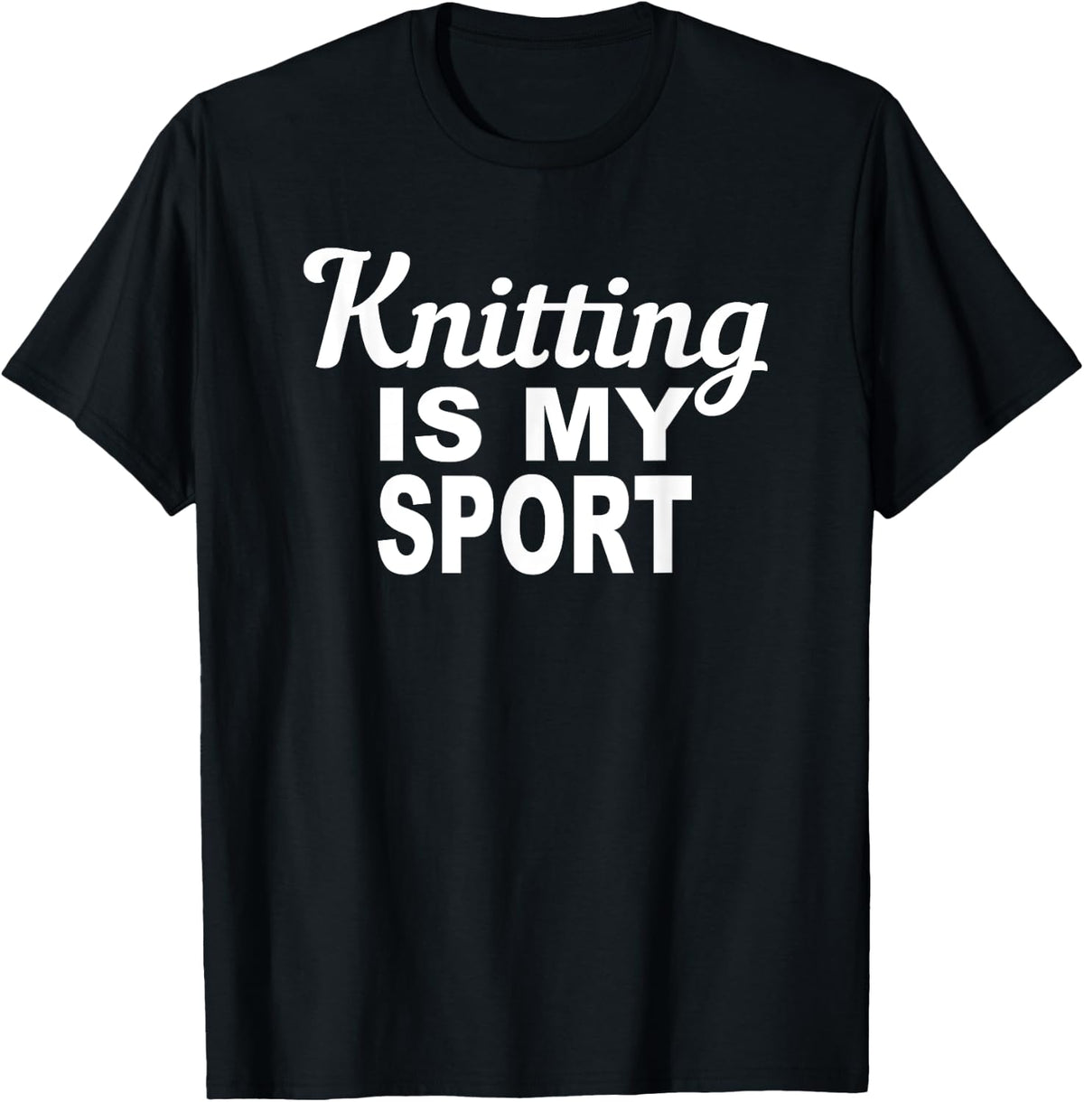 Knitting Is My Sport Sarcastic Crafty Yarn Ball Love Yarn Supply | Top Rated | Customer Favorite