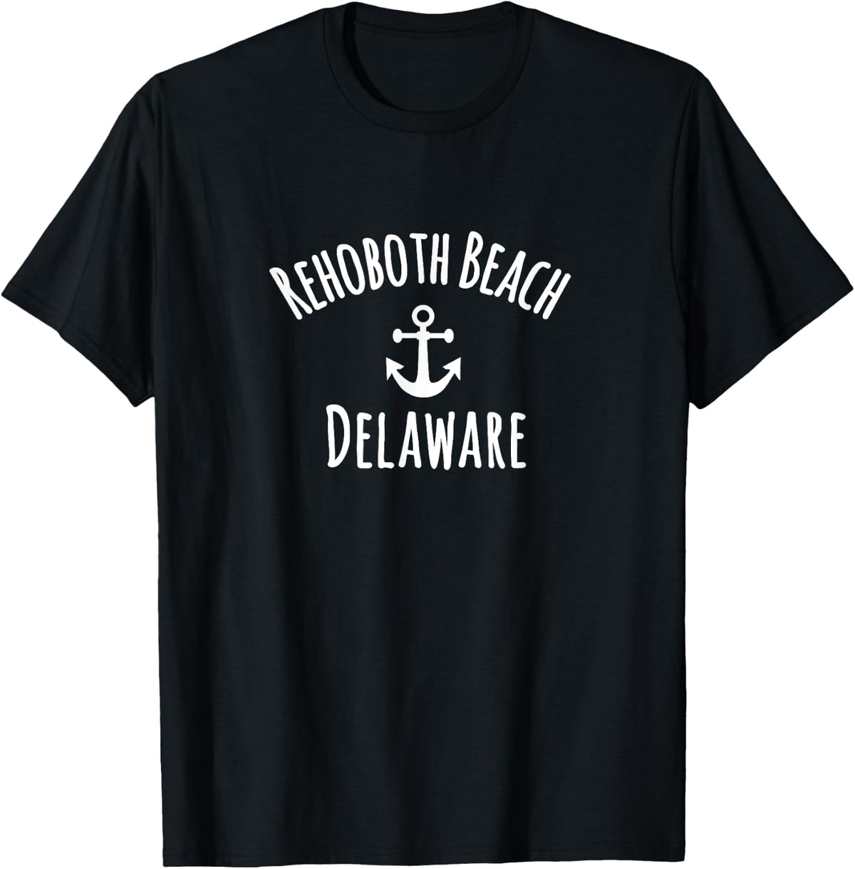 Rehoboth Beach Nautical Boating Sailing Rustic Boat Anchor Apparel Premium Print US Top Pick