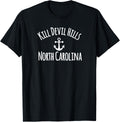 Kill Devil Hills Nautical Coastal Rustic Anchor Sailing Boat Apparel Streetwear Style Everyday Wear