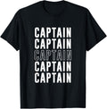 Captain Shirt Boat Owner Novelty Tshirt T Shirt High Search Demand Everyday Wear