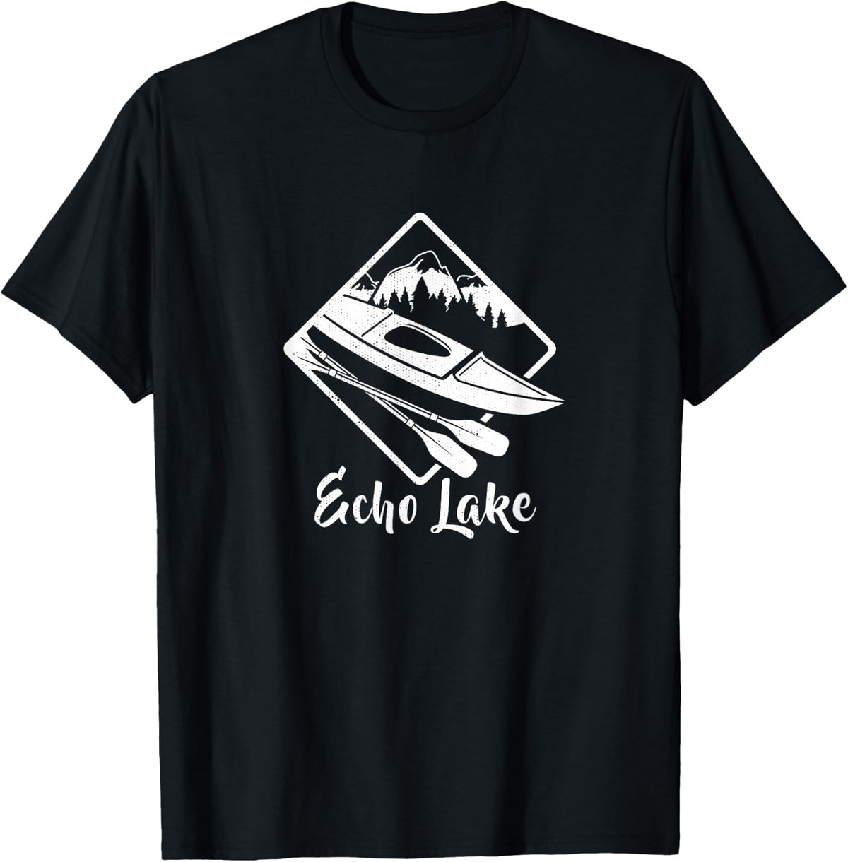 Echo Lake Kayak Kayaker Rafting Kayaking Boating Paddling Apparel Comfort Fit Best Seller Look