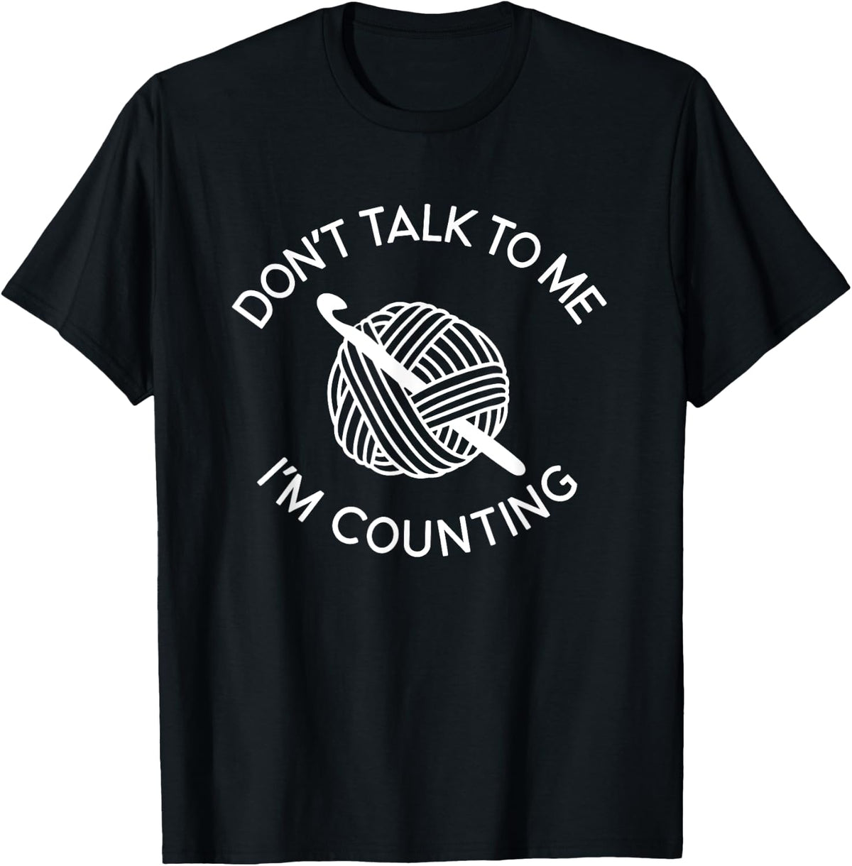 Don't Talk To Me I'm Counting Funny Crochet Yarn Yarn Supply | Trending 2025 | Perfect for Crafters