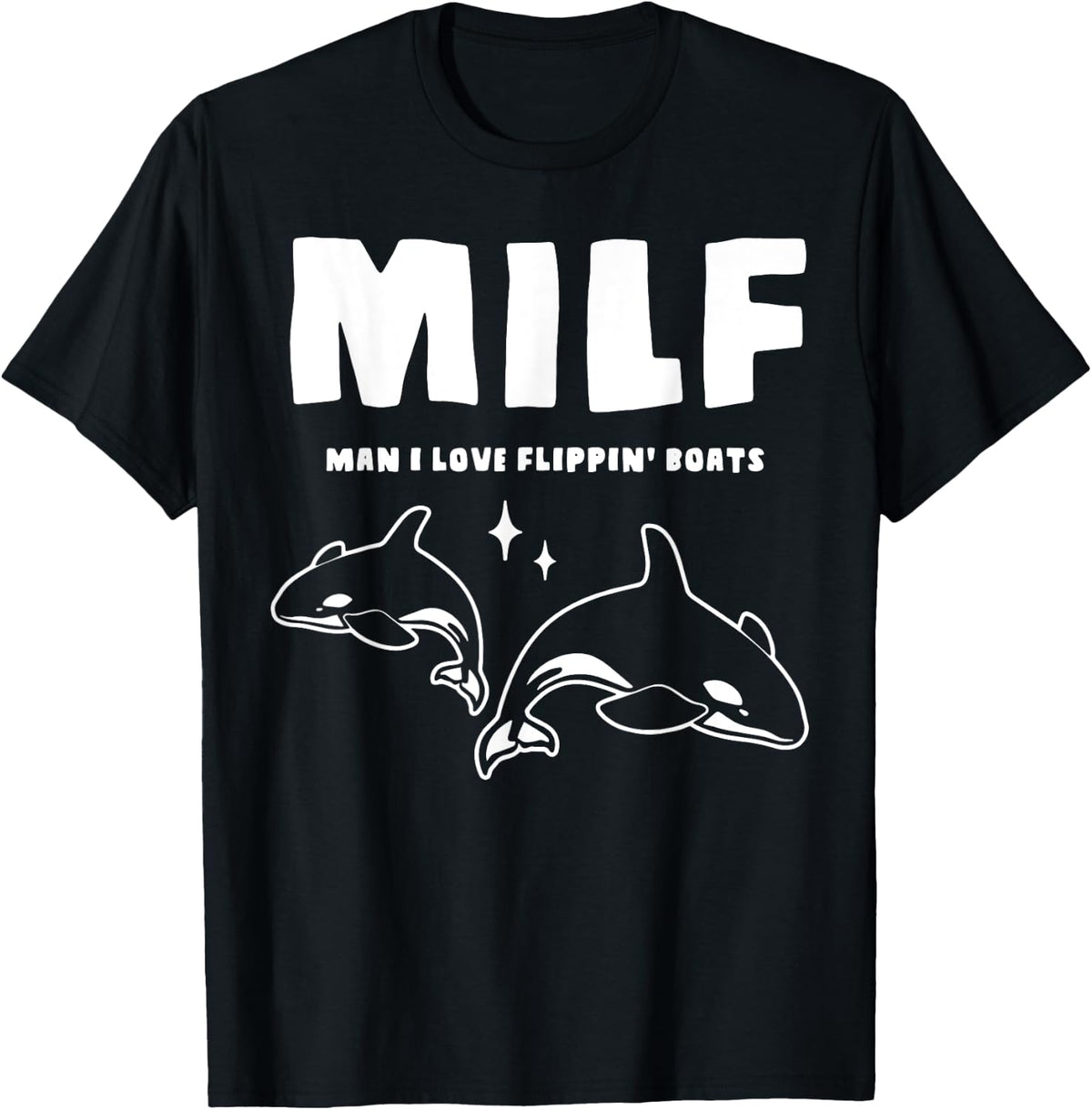 MILF Man I Love Flippin Boats Dolphin Apparel Trending US Hot Right Now