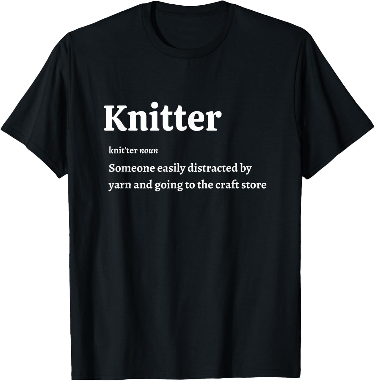 Knitter - Funny Knitter Definition For People Who Knit, Yarn Yarn Supply | High Search Volume | Perfect for Crafters