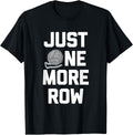 Funny Crochet Shirt Just One More Row T-Shirt funny yarn T-Shirt | Trending 2025 | Best Seller Choice