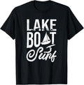 Lake Boat Surf Funny Wakesurf Wake Board Surfing Boat Surfer Apparel Premium Print US Top Pick