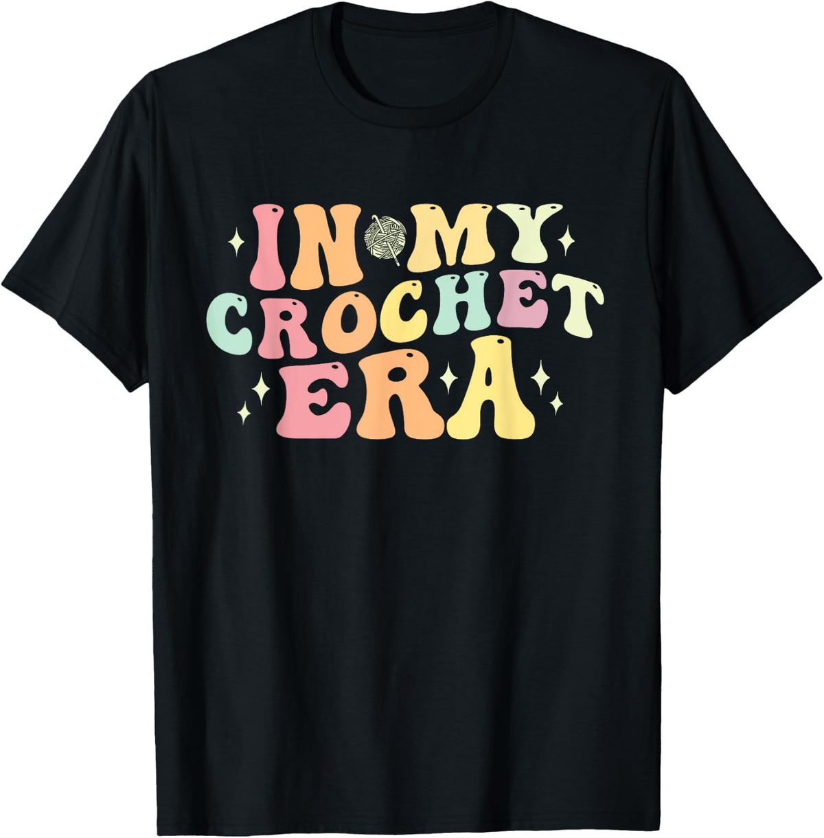 In My Crochet Era Funny Crocheting Yarn Crochet Lovers Women Yarn Supply | Viral US Pick | High CTR Title