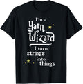 Funny Yarn Wizard T-Shirt For Women Or Girls T-Shirt | Viral US Pick | Perfect for Crafters