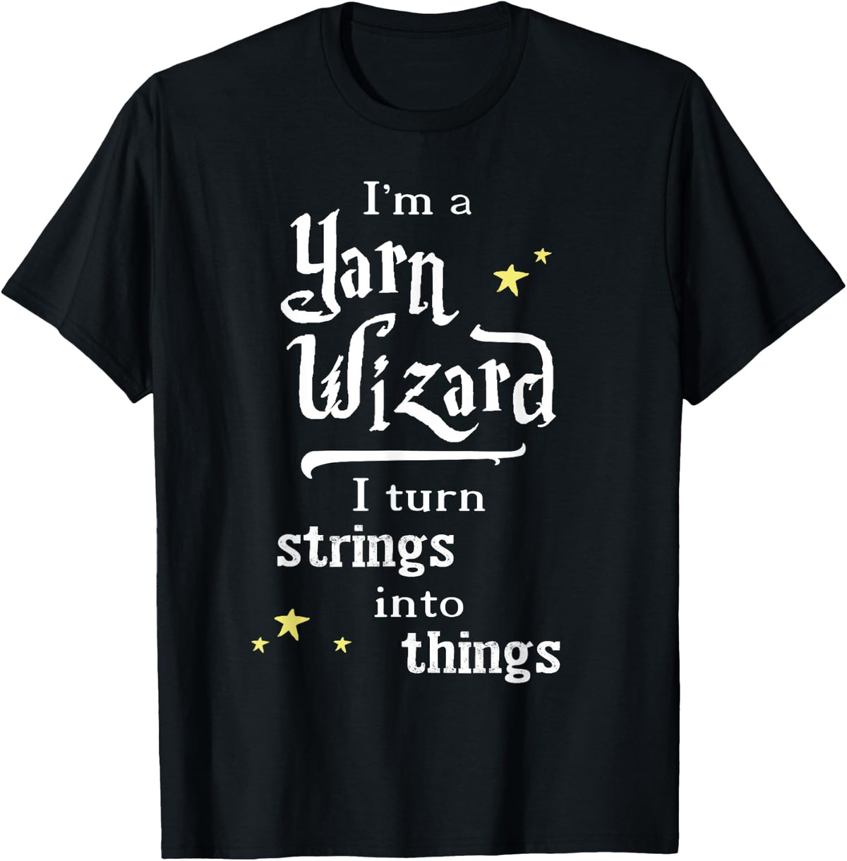 Funny Yarn Wizard T-Shirt For Women Or Girls T-Shirt | Viral US Pick | Perfect for Crafters