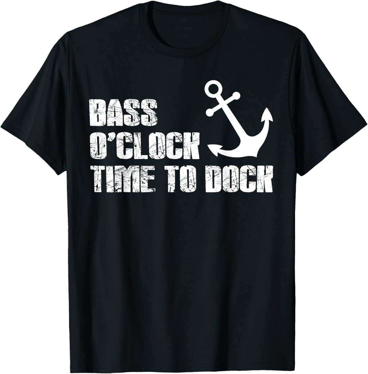 Fishing Bass O Clock Time To Dock Boating Fisherman Apparel Viral TikTok Find Everyday Wear